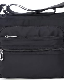 Crossbody Bag for Women, Lightweight Multi-Pockets Handbag, Casual Waterproof Shoulder Bag