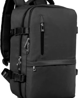40x30x20 Underseat Cabin Backpack, 24L Flight Bag with Anti-Theft
