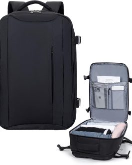 Cabin Travel Backpack 40x30x20 / 40x20x25, Carry On Underseat Hand Luggage with Hidden Anti-Theft Pocket, Airline Approved